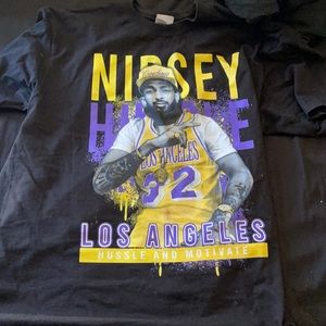 Lakers nipsey huddle shirt
